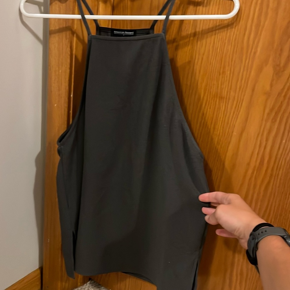 Gray tank